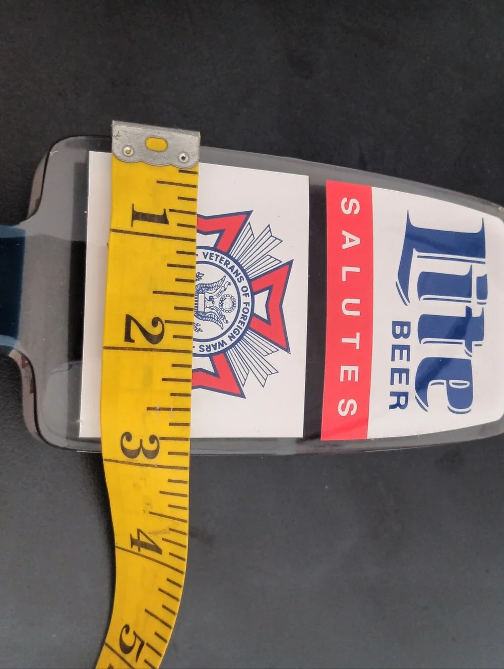 Miller Lite Salute To Veterans Beer Tap